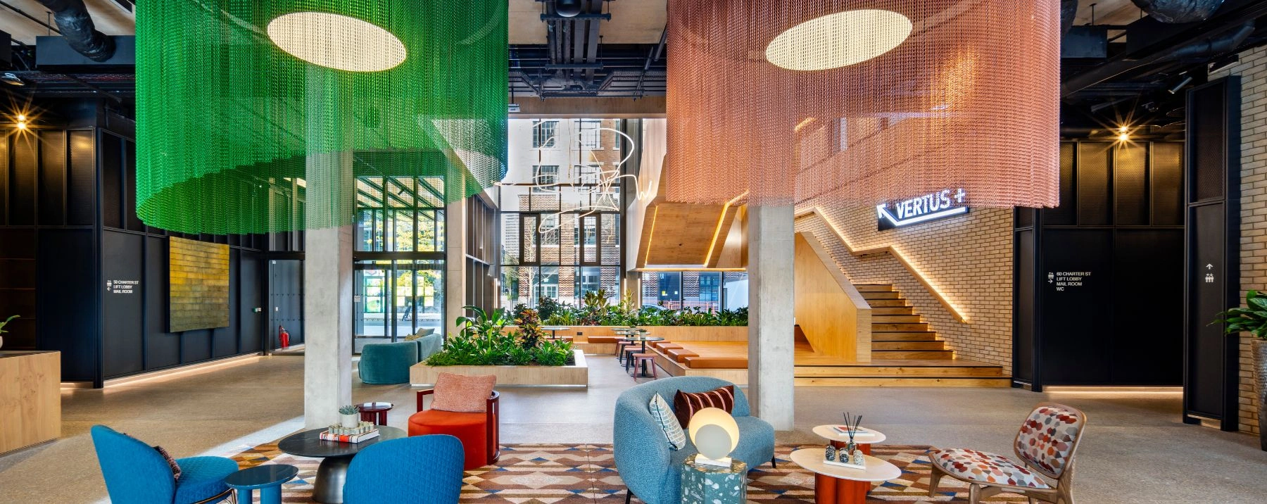 Foyer area render of 50 Charter Street entrance