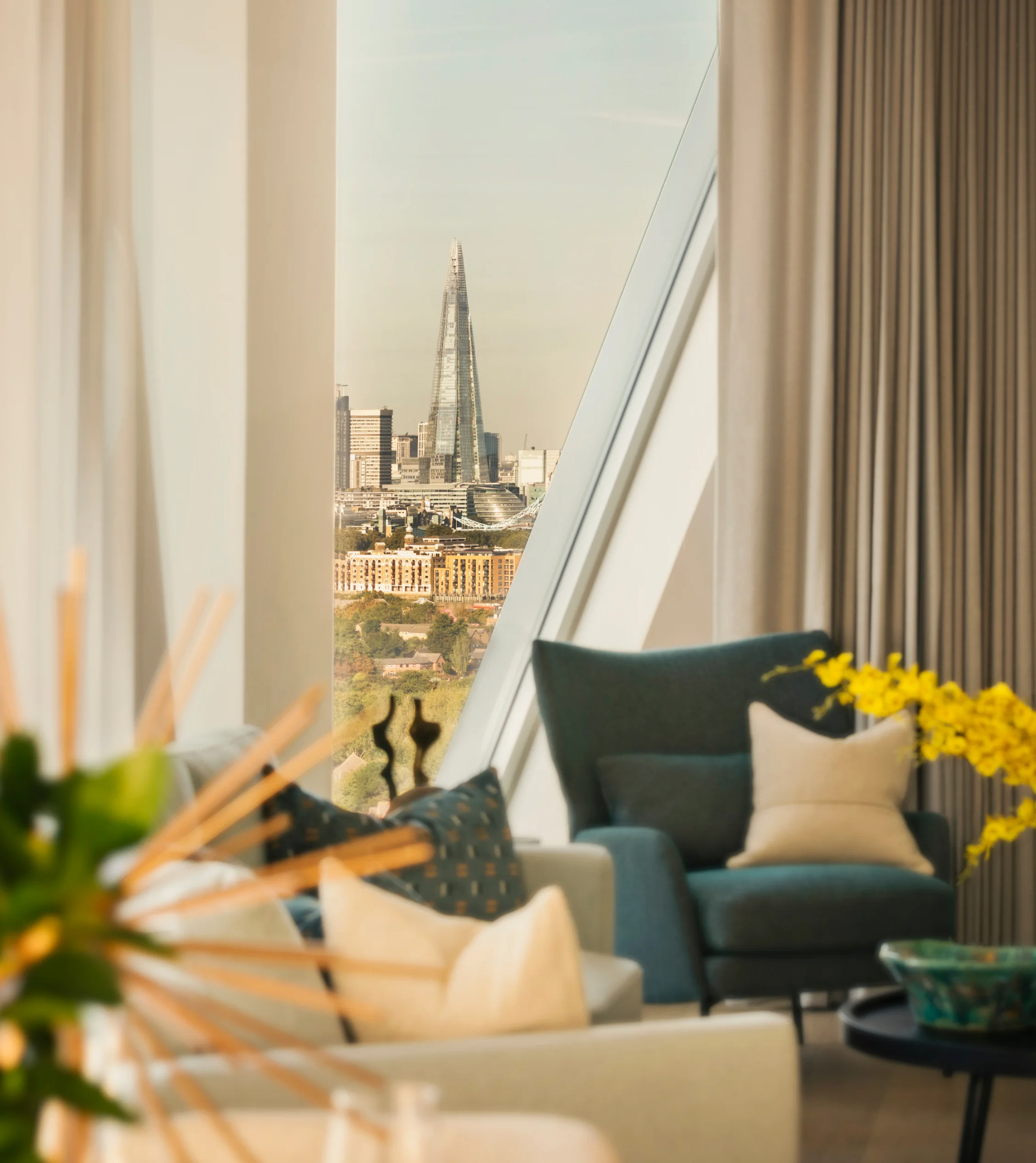 View of shard from two bed apartment in newfoundland